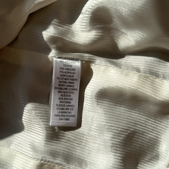 Banana Republic black and white tweed jacket - Picture 9 of 9